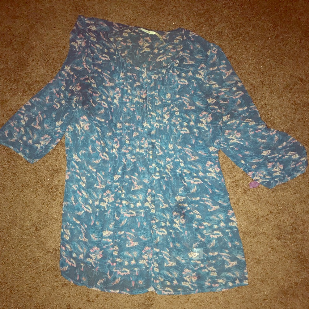 Kimchi Blue | sheer tunic